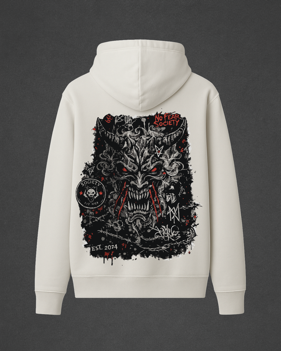 NO FEAR SOCIETY - HOODIE